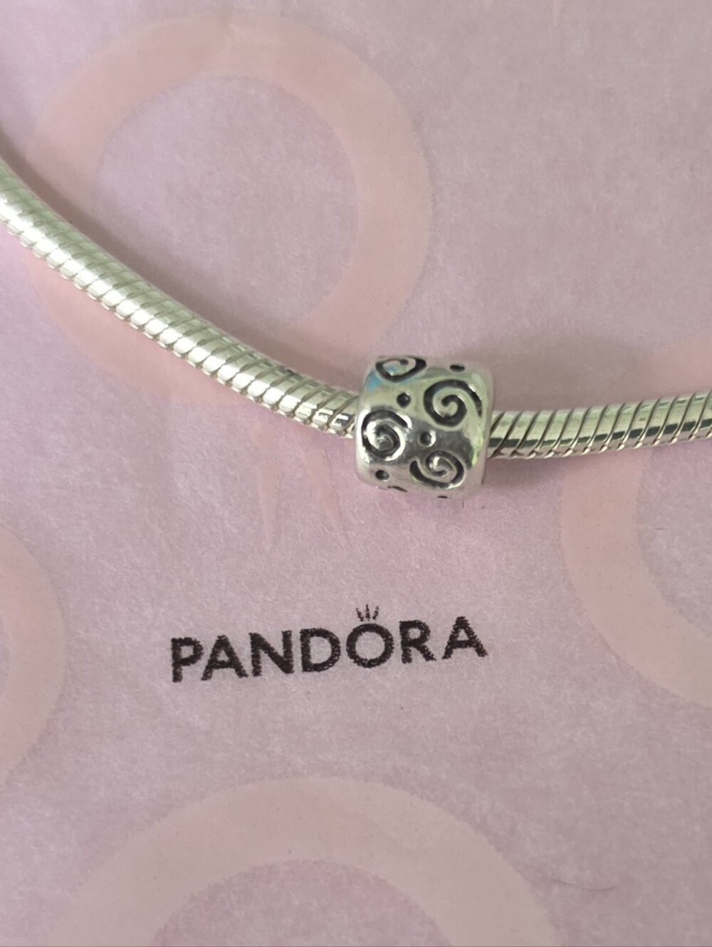 Pandora Old School, Decorative Swirl Charm